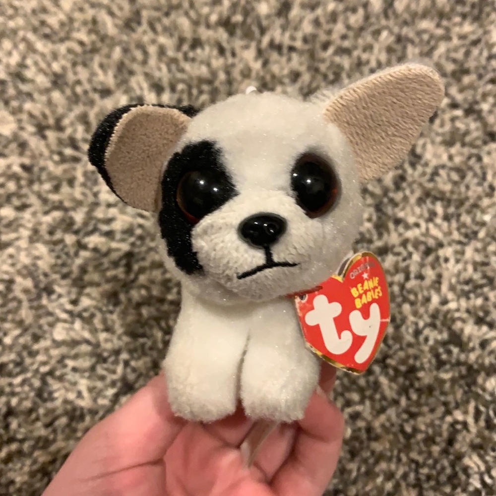 Marcel the dog ty backpack clip